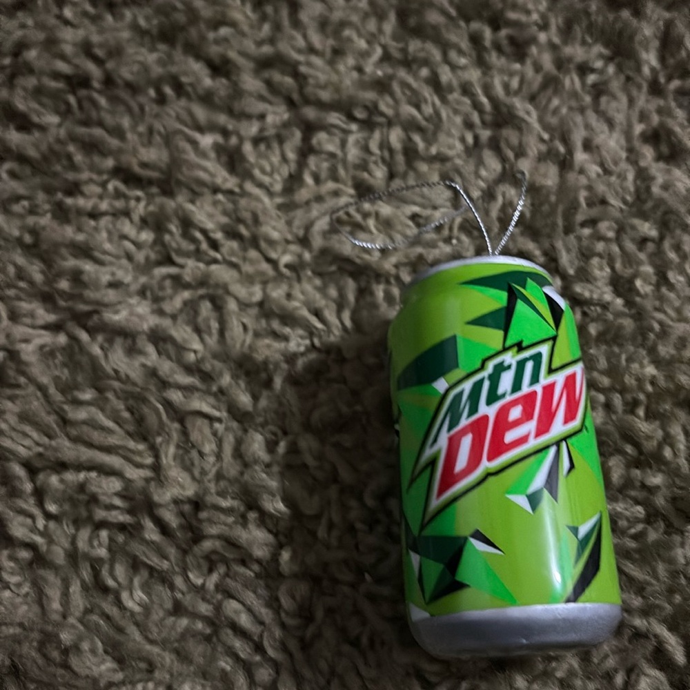Brand new Mountain Dew ornament